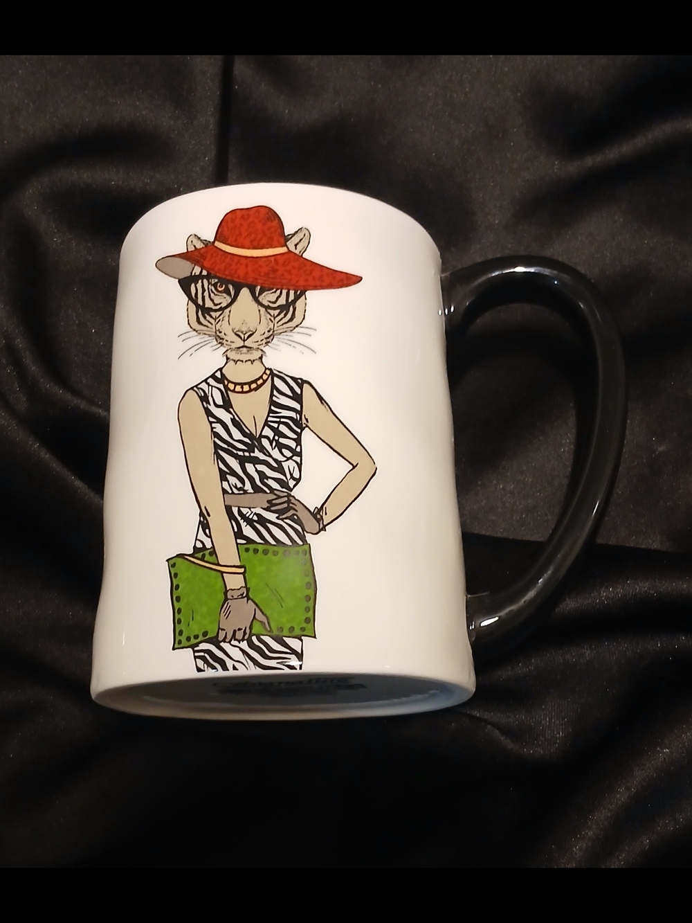 Signature Housewares Fashion Cat Coffee Mug